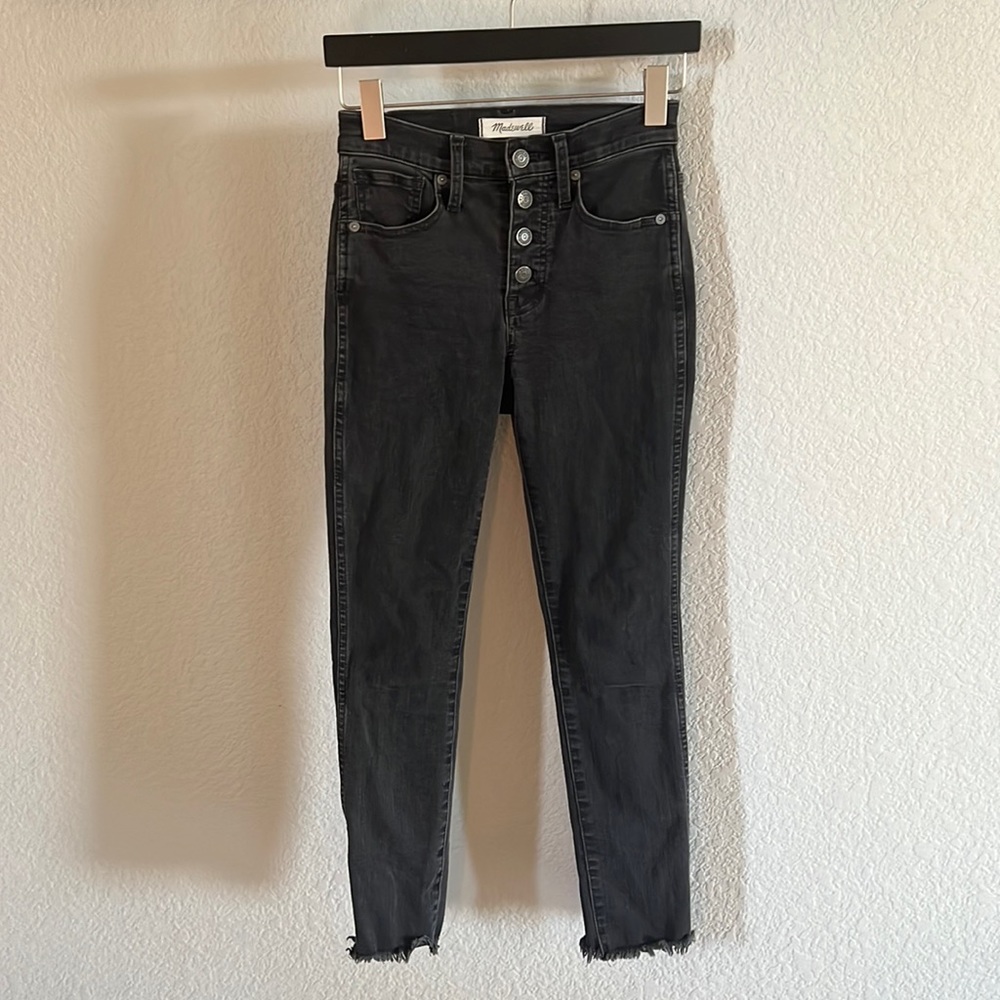 Madewell 10” high rise skinny